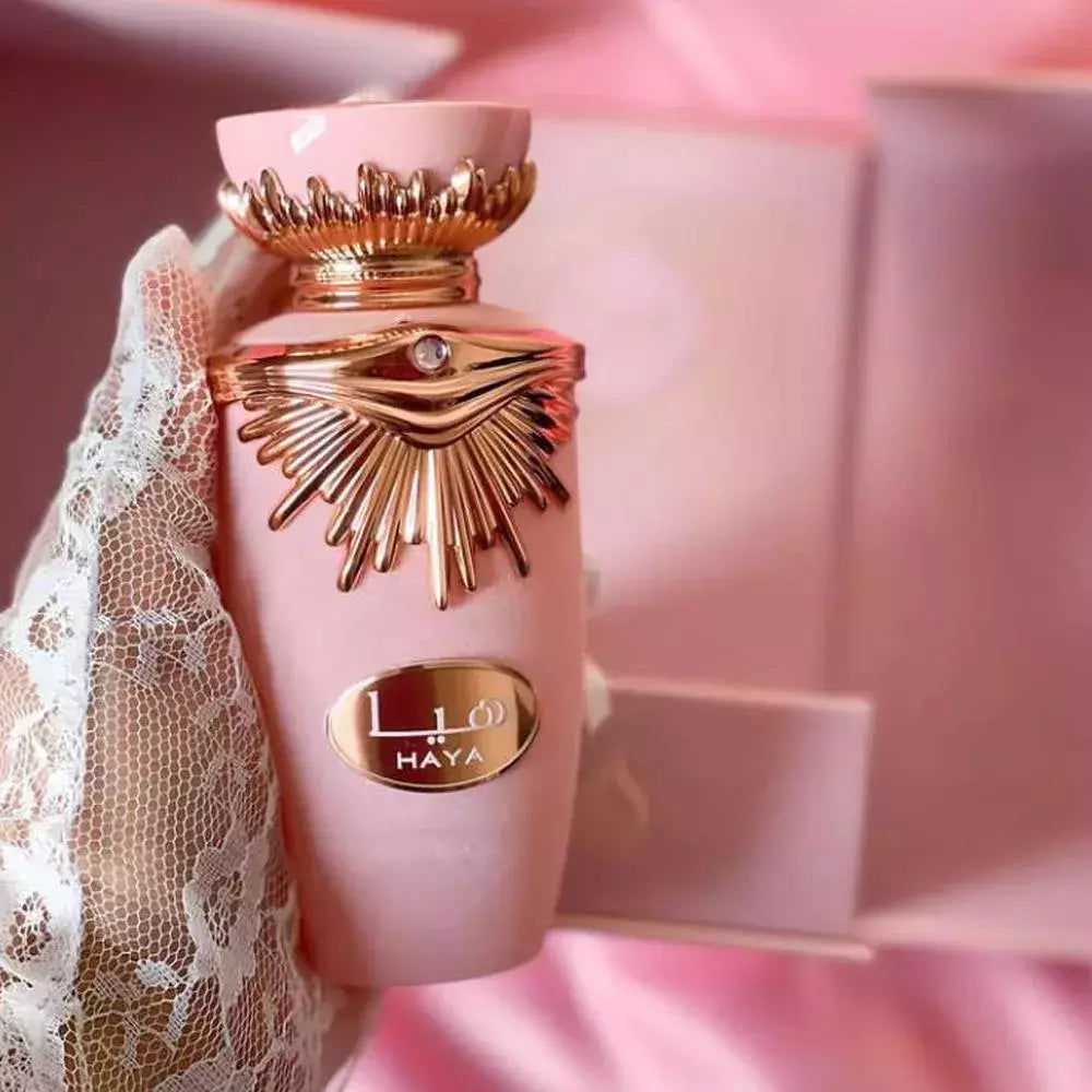 Perfume Lattafa Haya (Pink) Edp Feminino 100Ml