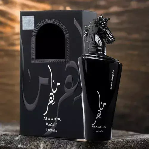 Perfume Lattafa Maahir Black Edition Eau De Parfum Masculino 100Ml