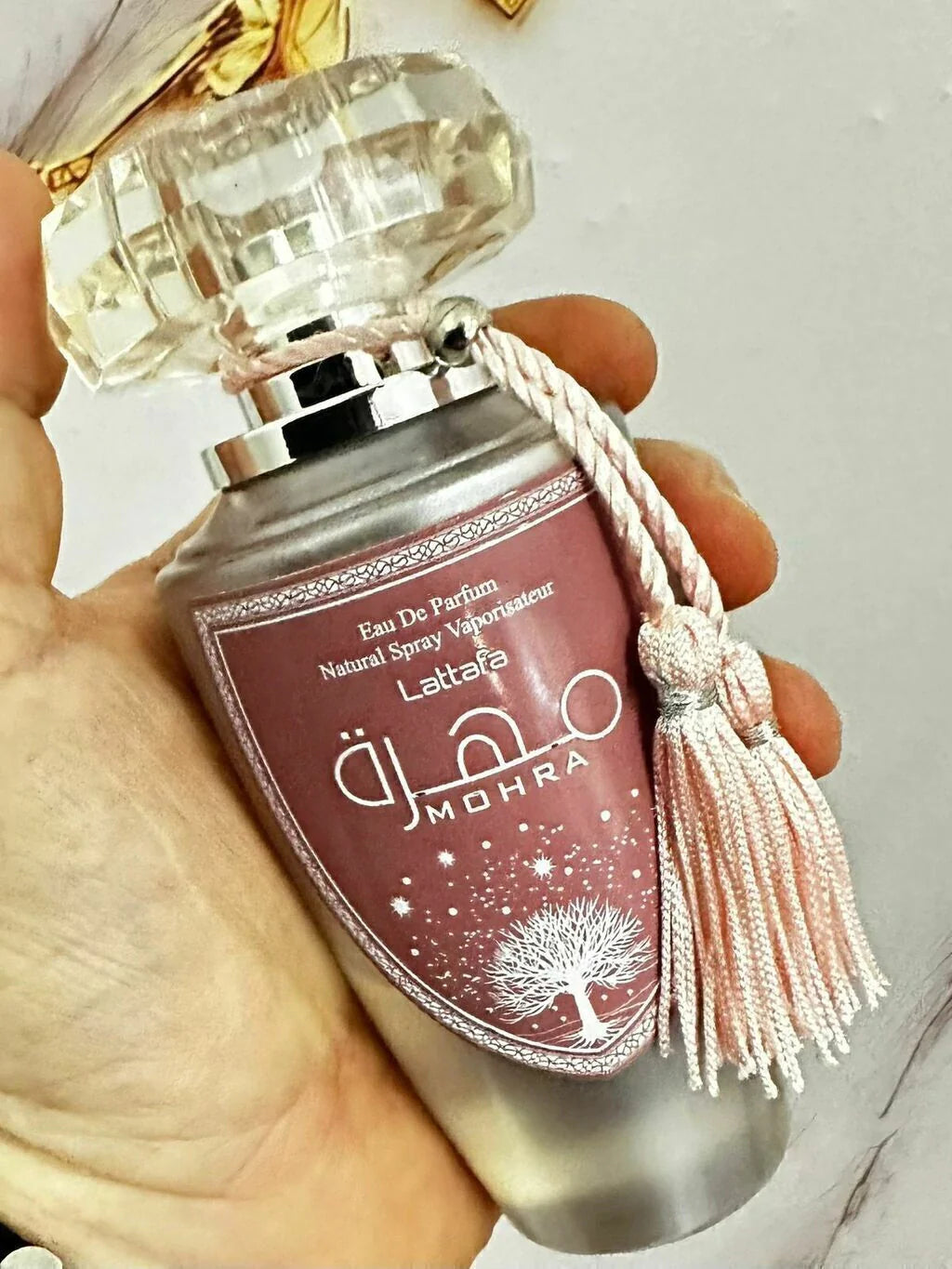 Perfume Lattafa Mohra Silky Rose EDP Feminino 100ml