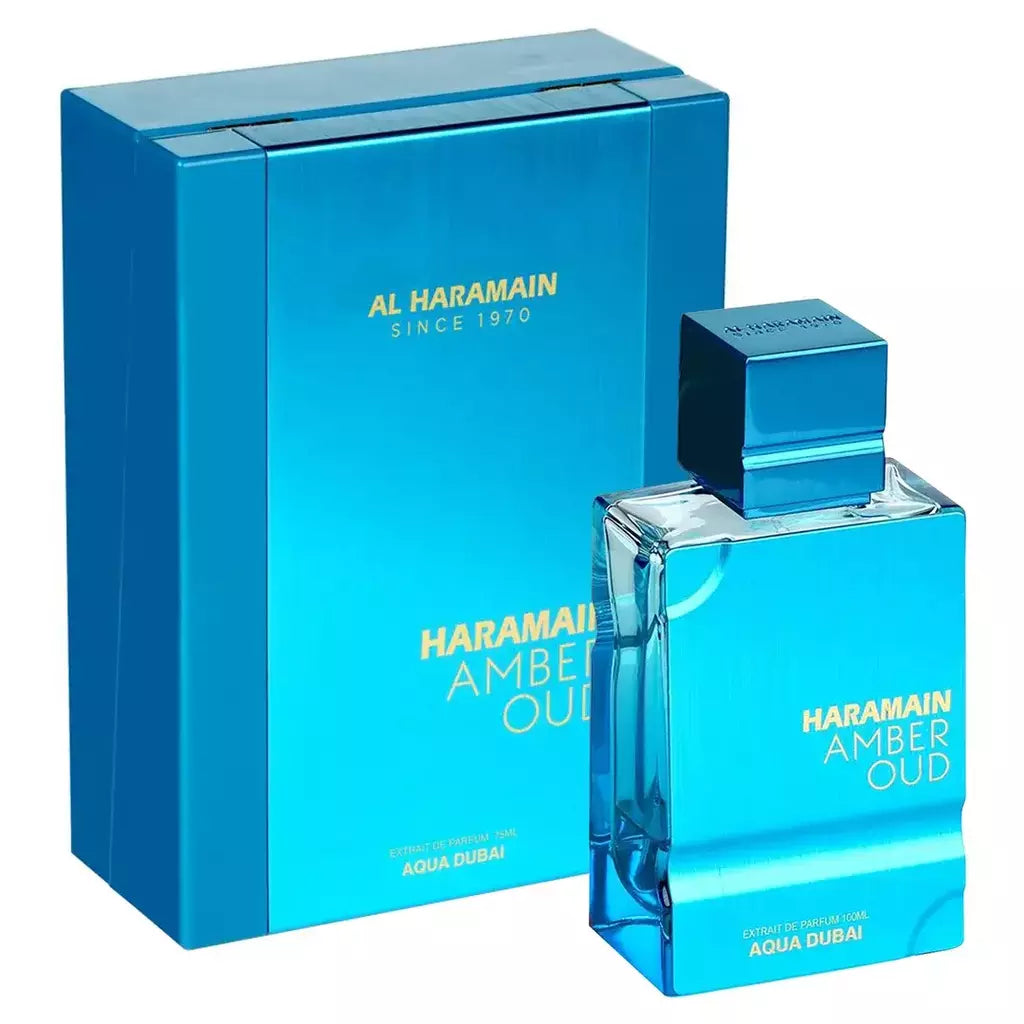 Perfume Al Haramain Amber Oud Aqua Dubai Eau De Parfum Unissex 100Ml