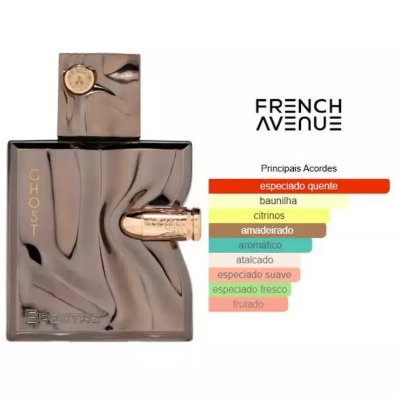 Perfume Árabe Masculino Spectre Ghost French Avenue Eau de Parfum