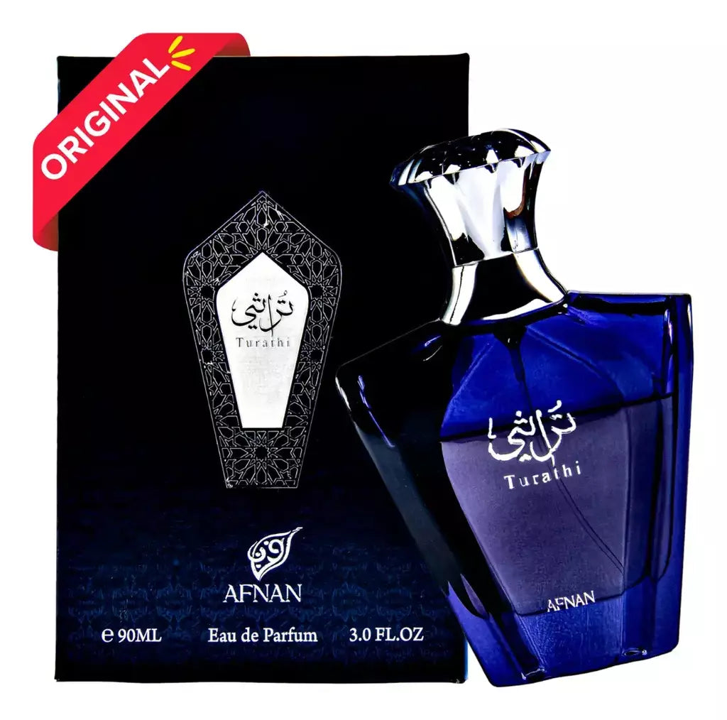 Perfume Turathi Blue Afnan Edp 90ml Masculino