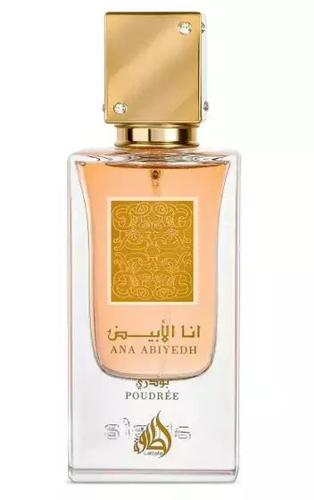 Perfume Lattafa Ana Abiyedh Poudrée EDP Feminino 60ml