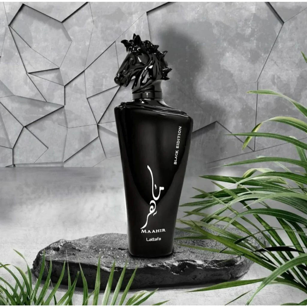 Perfume Lattafa Maahir Black Edition Eau De Parfum Masculino 100Ml