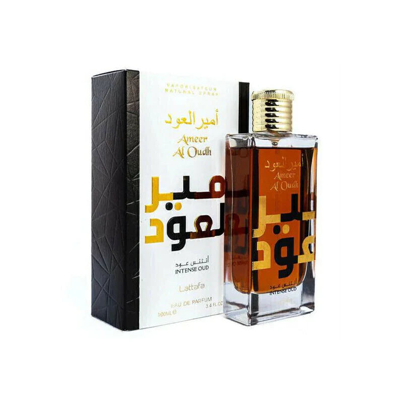 Perfume Lattafa Ameer Al Oudh Intense Unissex 100Ml
