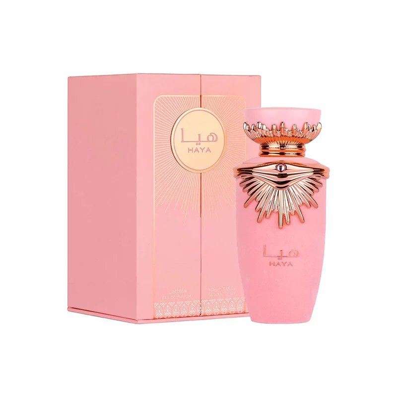 Perfume Lattafa Haya (Pink) Edp Feminino 100Ml