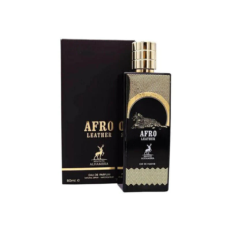 Perfume Maison Alhambra Afro Leather Unissex Edp 80Ml