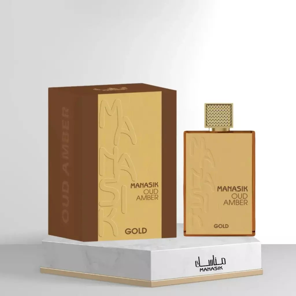 Perfume Manasik Oud Amber Gold 60ml